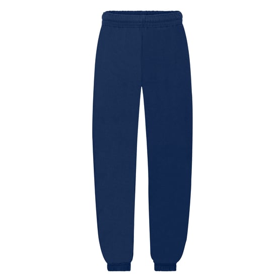 Fruit of the Loom Joggingbroek met elastische zoom voor kinderen/Kinderen (Marine) - Image 1