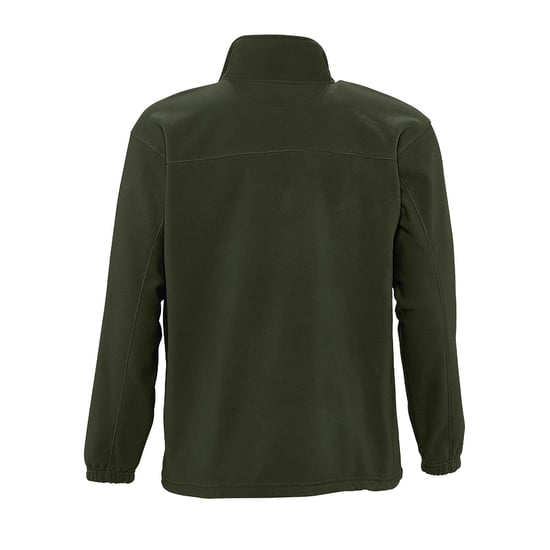 SOLS Mens North Full Zip Outdoor Fleece Jacket (Army) - Image 2