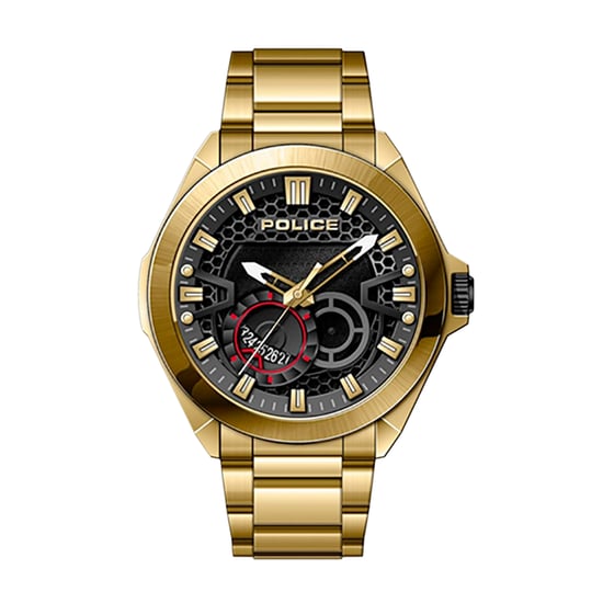 Police Mens Watch  Quartz  grey - Image 1
