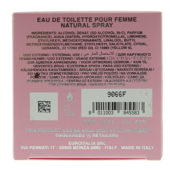 Dsquared2 Wood Pour Femme Eau de Toilette 100ml Spray For Her - Image 2
