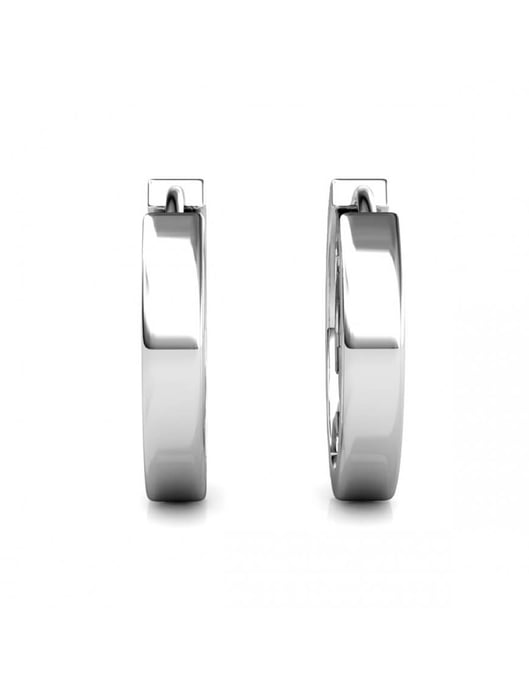 Eclat örhängen - silver och kristall - Image 5