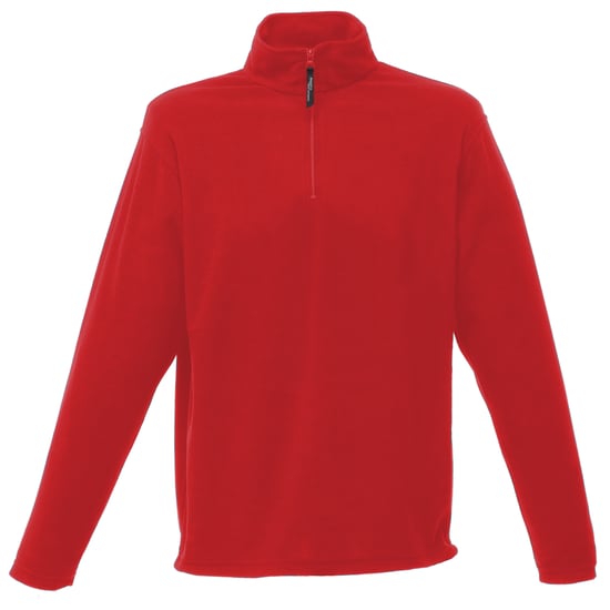 Regatta Mens 170 Series Anti-pill Zip Neck Micro Fleece (Classic Red)