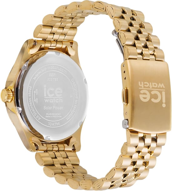 Ice Watch Ice Steel - Gold Blue Men's Gold Watch 023798