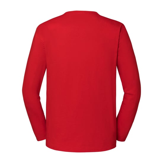 Fruit of the Loom Unisex volwassen T-shirt met lange mouwen Iconic 195 (Rood) - Image 2