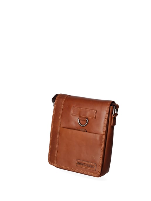 Hill Burry schoudertas Heren COGNAC - Image 2