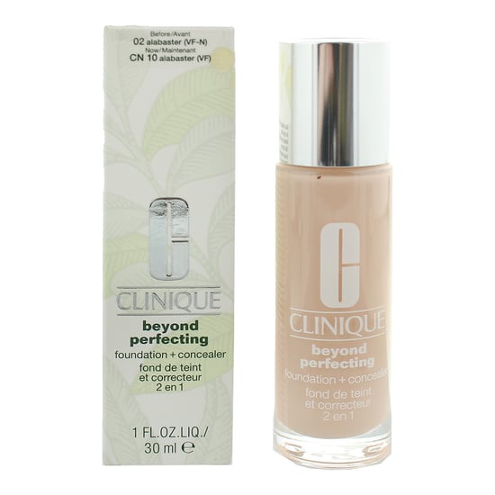 Clinique Clinique Beyond Perfecting 02 Alabaste Foundation + Concealer 30ml - Image 1