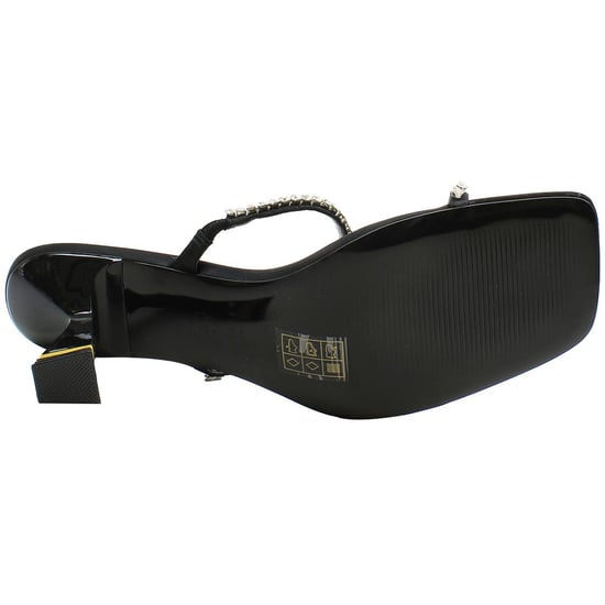 Ted Baker Rinita Diamante Womens Black Heeled Sandals - Image 5