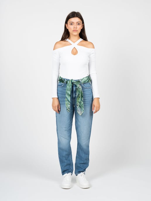 Guess Jeans Mom Fit Woman's Blue - Image 2