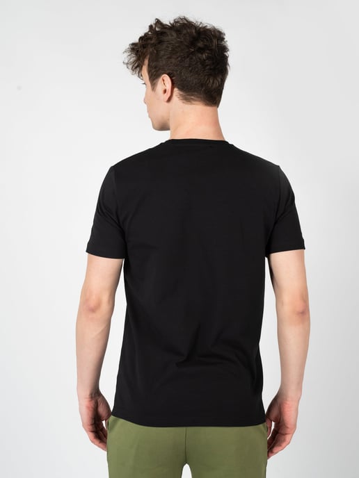 Iceberg T-Shirt C-Neck Men's Black - Image 4