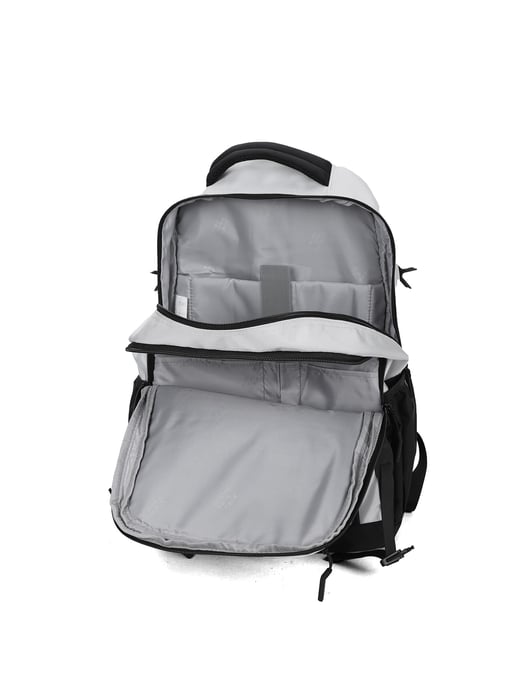 Aoking Backpack Unisex LIGHT GREY - Image 5