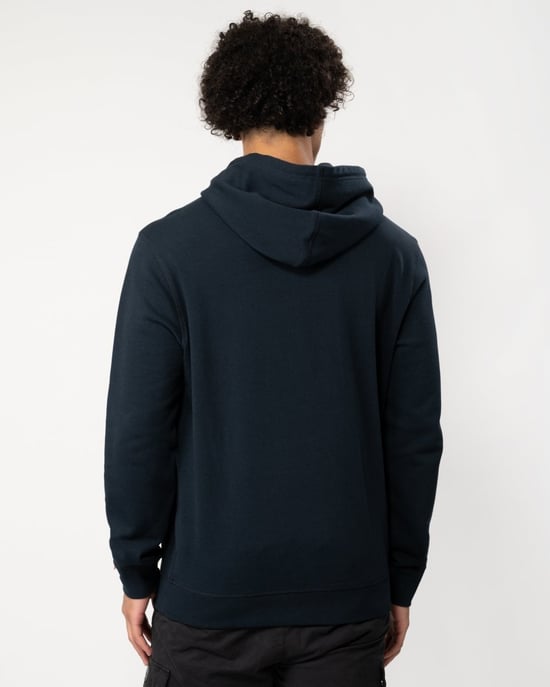 BOSS Orange Wetalk Mens Pullover Hoodie With Logo Patch NOS - Image 4