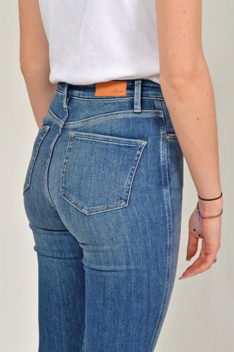 Blue Denim Skinny Jeans