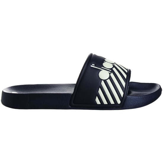 Diadora Serifos 90 Barra Mens Blue/White Sliders - Image 1