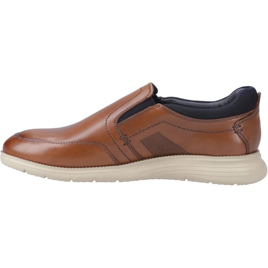 Pod Holden Leer/Textiel Heren Cognac Sportschoenen - Image 4