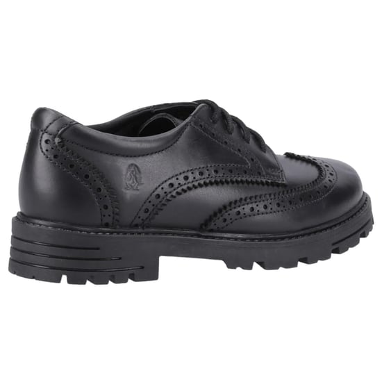 Hush Puppies Meisjes Maxine Leren Schoolschoenen (Zwart) - Image 2