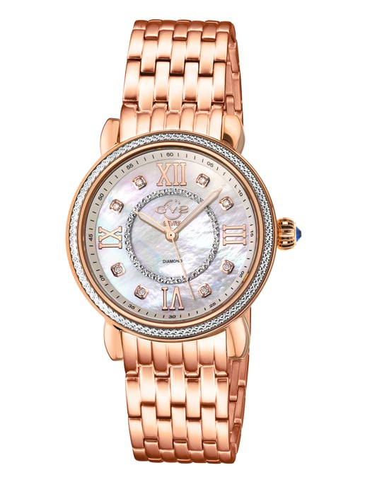 GV2 Womens Swiss Quartz Diamonds Marsala Bracelet watch - Image 1