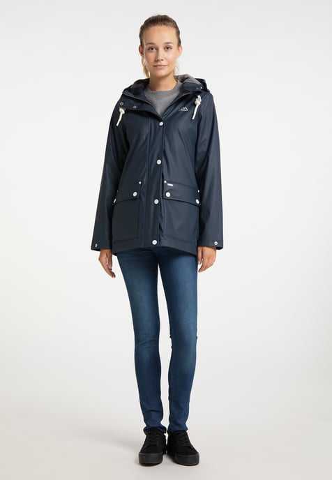 ICEBOUND rain jacket women marine - Image 4