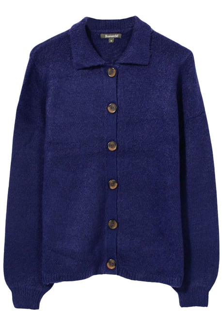 Button Front Collared Cardigan