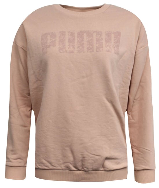 Puma Womens Pink Jumper - Image 1