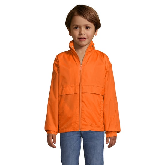 SOLS Windjack voor kinderen (Oranje) - Image 1
