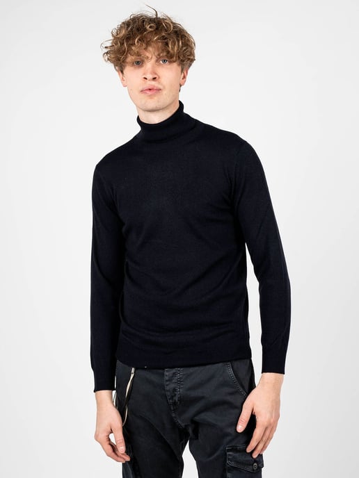 Xagon Man Pullover Turtleneck Men's Blue - Image 3