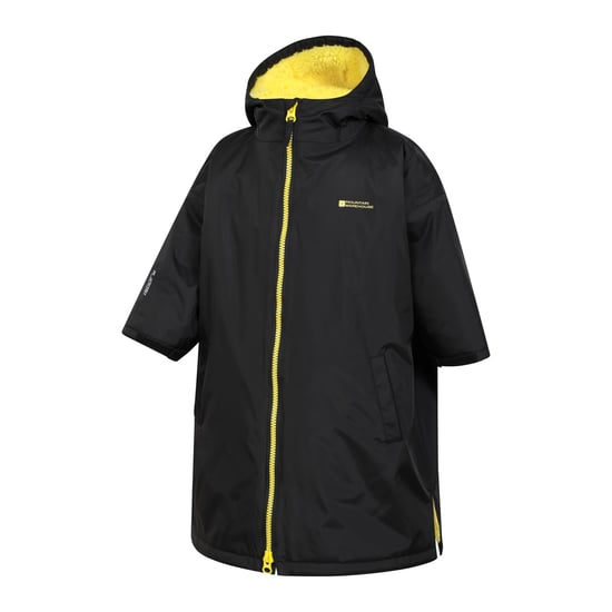 Mountain Warehouse Childrens/Kids Tidal Waterproof Robe (Jet Black)