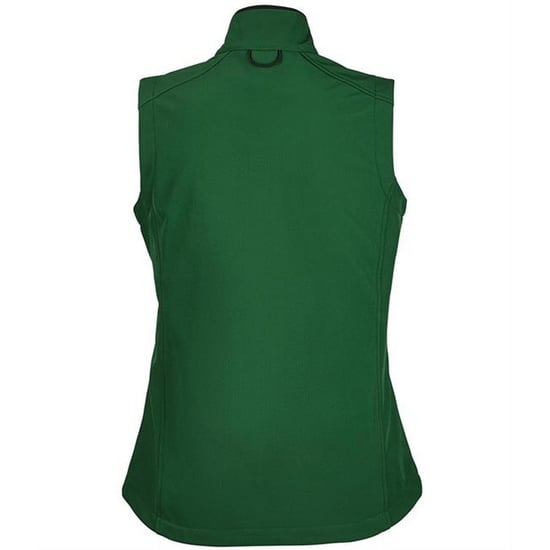 SOLS Dames/dames Rallye Soft Shell Bodywarmer Jacket (Fles groen) - Image 2