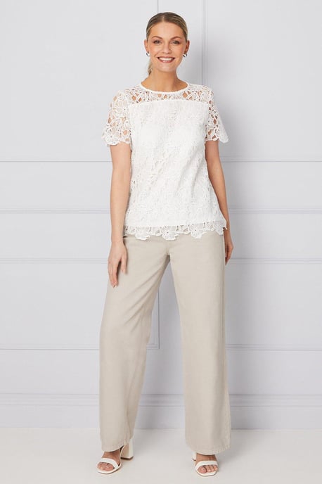 Occasion Corded Lace T-shirt
