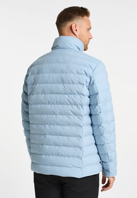 Mo Gewatteerd winterjack mimo Heren lichtblauw - Image 3