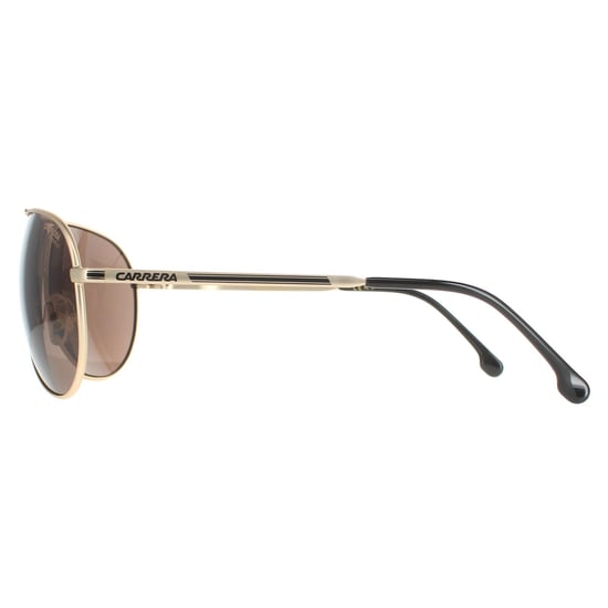 Carrera Aviator Unisex Matte Gold Brown Gipsy 65