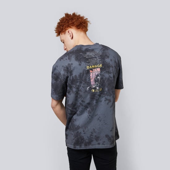 Scorpion Tee in Black Wash