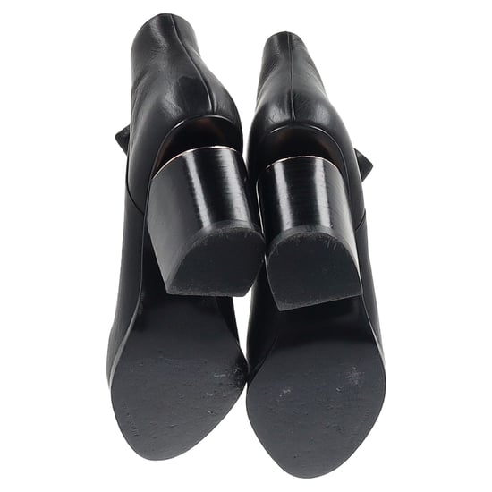 Alexander Wang Gabi Cutout Häl Ankelstövlar i Svart Läder - Image 6