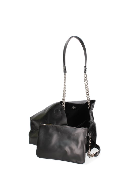 John Richmond schoudertas Vrouwen BLACK AND SILVER - Image 5