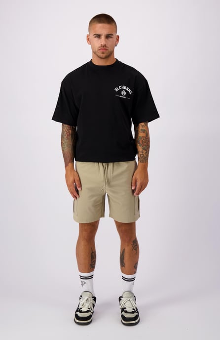 Black Bananas Delta Cargo Shorts, Sand