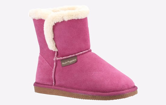 Hush Puppies Ashleigh Memory Foam Slipper Boot - Image 2