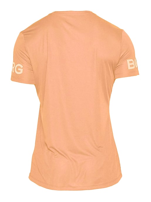 Björn Borg - Kortärmad tränings T-shirt Light för herrar - Orange - Image 2