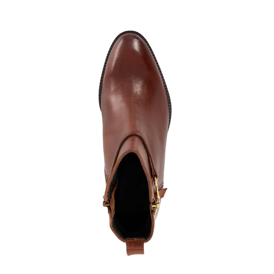 Dune Ladies Parklyn - Leather Buckle-Detail Ankle Boots - Image 4