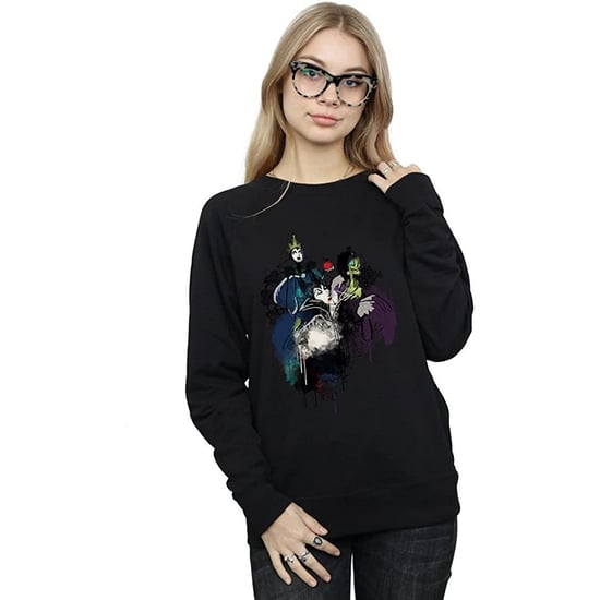 Disney Womens/Ladies Villains Sweatshirt (Black)
