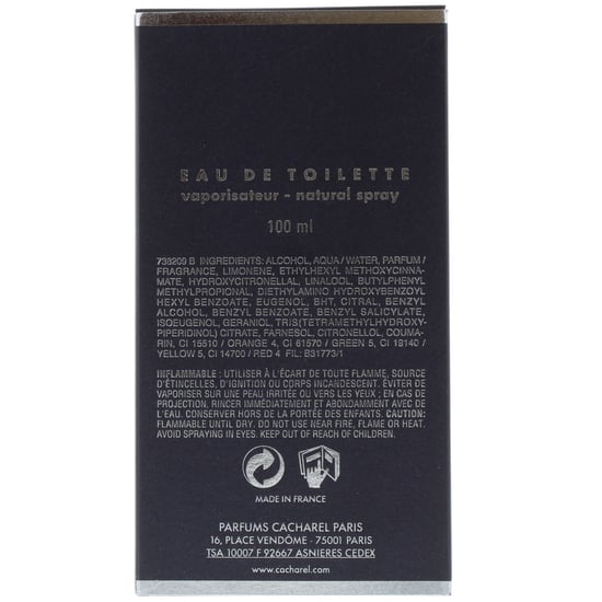 Cacharel Pour L'Homme Edt Spray100 ml. - Image 2
