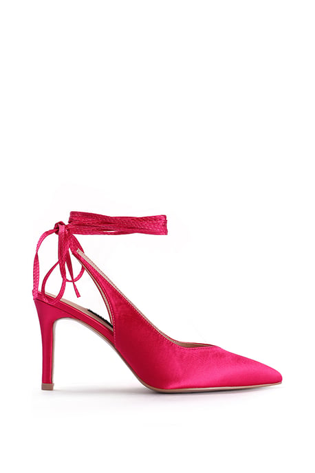 Nine West Women's 'Catrinna' Pink Sling Back Tie Court Shoe