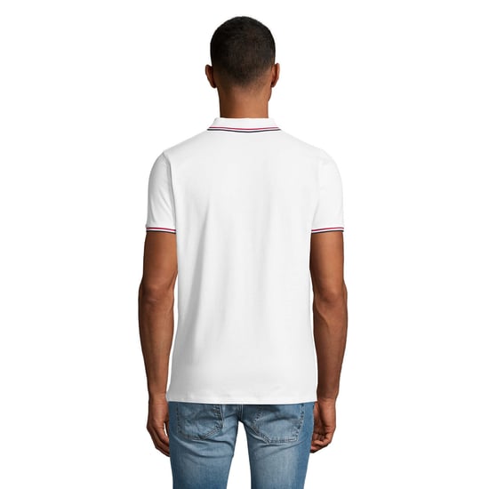 SOLS Heren Prestige Poloshirt (Wit) - Image 2