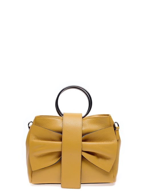 Roberta M SS22 RM 1627 Mustard Leather Bag - Image 1