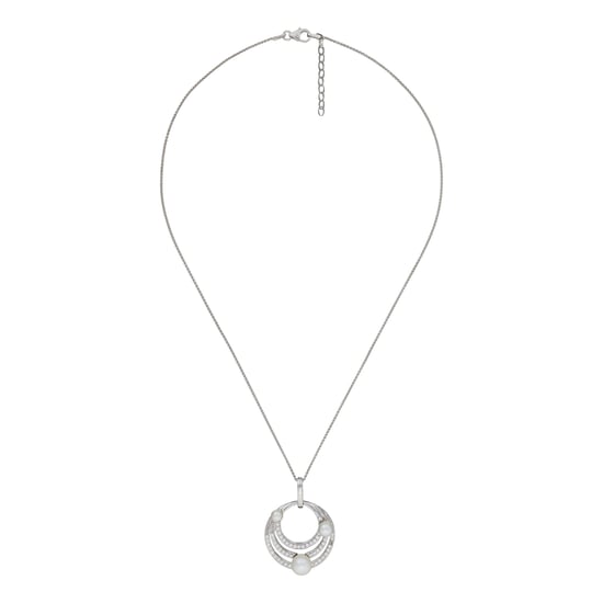 Orphelia Dames 925 Sterling Zilveren Ketting met Hanger - Zilver ZH-4794 - Image 3