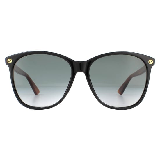 Gucci Sunglasses GG0024S 003 Black Brown Grey Gradient - Image 1