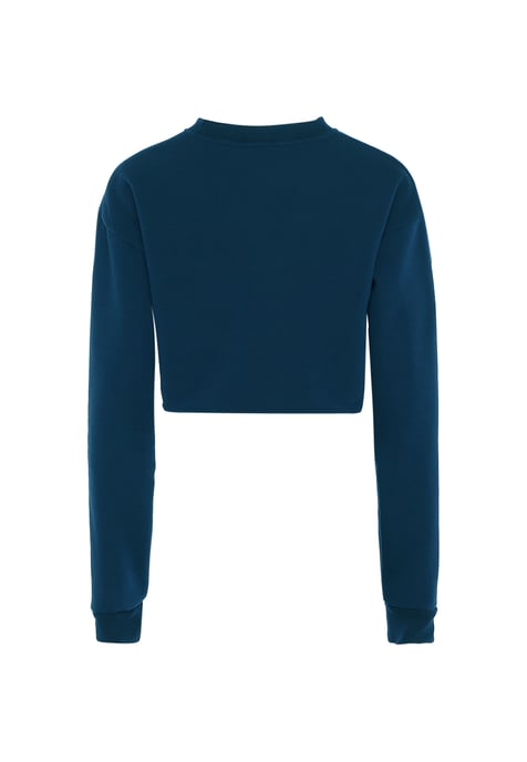 Mymo Sweatshirt Dames Donker turkoois - Image 2