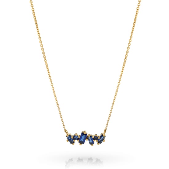 Orphelia 'Novel' Dames 925 Sterling Zilveren Set: Ketting + Ring - Gouden SET-7534 - Image 3