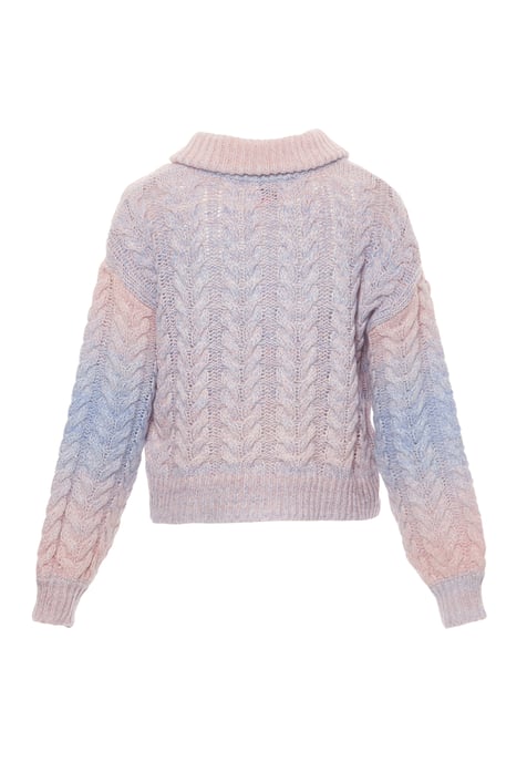 Mymo Vest Dames blauw roze - Image 2