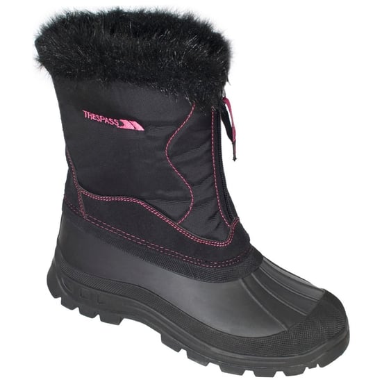 Trespass Womens/Ladies Zesty Snow Boots (Black)