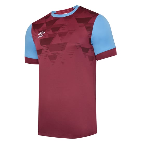 Umbro Childrens/Kids Vier Jersey (New Claret/Sky Blue) - Image 1