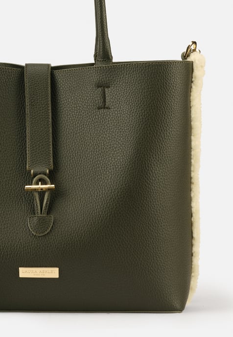 Laura Ashley Dark Green Shoulder Bag - Image 3